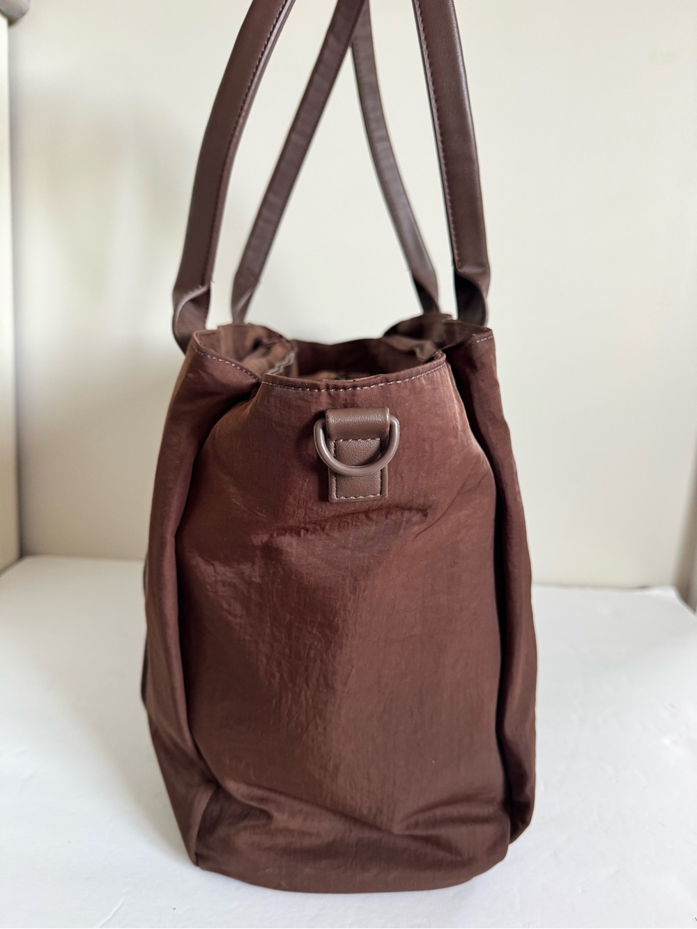 Poppy & Peonies Daily Tote in Espresso - Picture 9 of 16